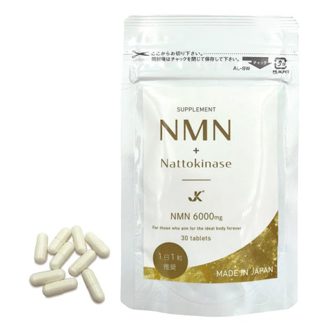 NMN+納豆菌 6000mg 1包 30粒 日本 高純 冷齡必備